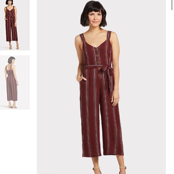 Sanctuary Pants - NEW Sanctuary Sedona Jumpsuit Red XS